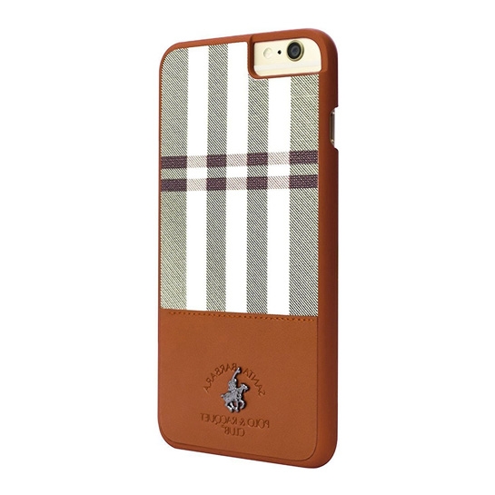 Чехол Santa Barbara Polo Plade Leather Case For iPhone 8 Plus/7 Plus Brown* - цена, характеристики, отзывы, рассрочка, фото 3