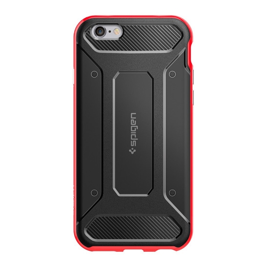 Чохол SGP Case Neo Hybrid Carbon Dante Red for iPhone 6/6S* - ціна, характеристики, відгуки, розстрочка, фото 1