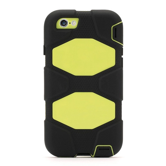 Чехол Griffin Survivor All-Terrain for iPhone 6/6S Black/Citron