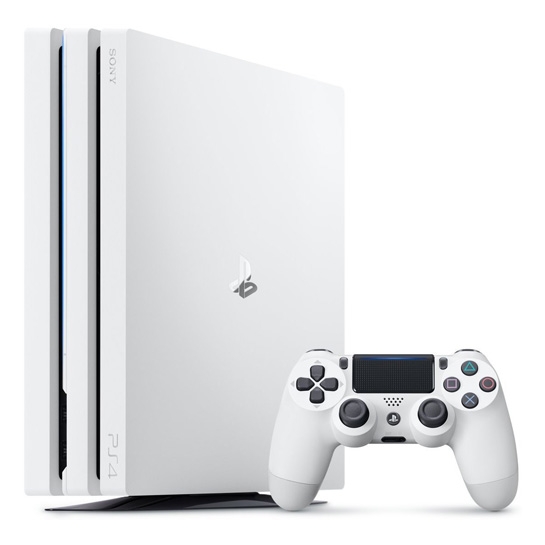 Ігрова консоль Sony PlayStation 4 Pro 1TB White - ціна, характеристики, відгуки, розстрочка, фото 1