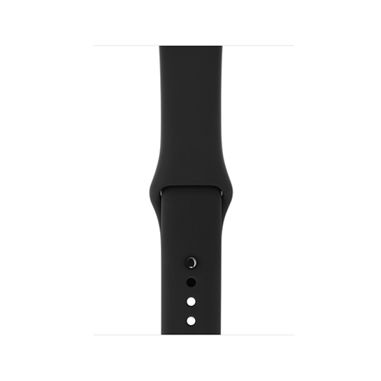 Смарт Часы Apple Watch Series 3 + LTE 38mm Space Black Stainless Steel Case with Black Sport Band - цена, характеристики, отзывы, рассрочка, фото 2