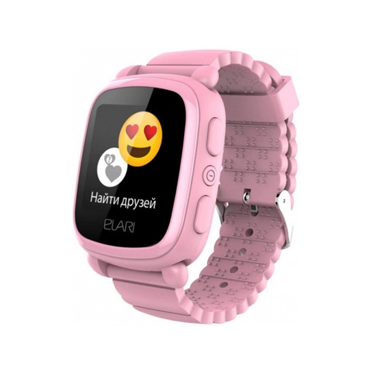 Смарт годинник Elari KidPhone 2 Pink - цена, характеристики, отзывы, рассрочка, фото 1