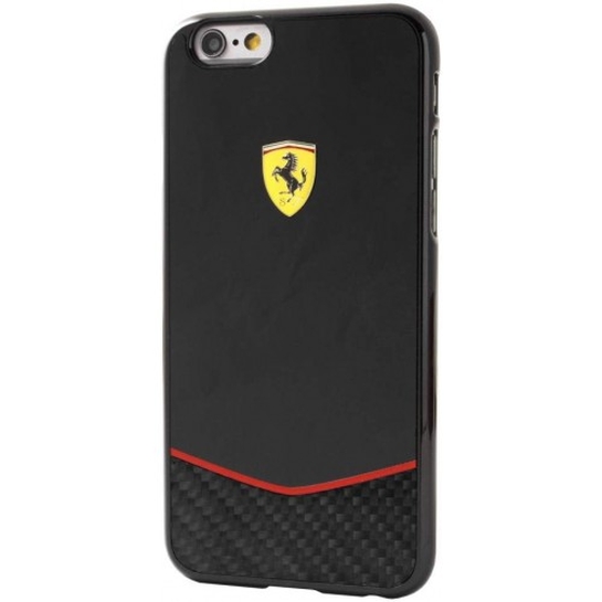 Чохол Ferrari Scuderia Glossy & Carbon Bottom Case iPhone 6/6S Black * - ціна, характеристики, відгуки, розстрочка, фото 2