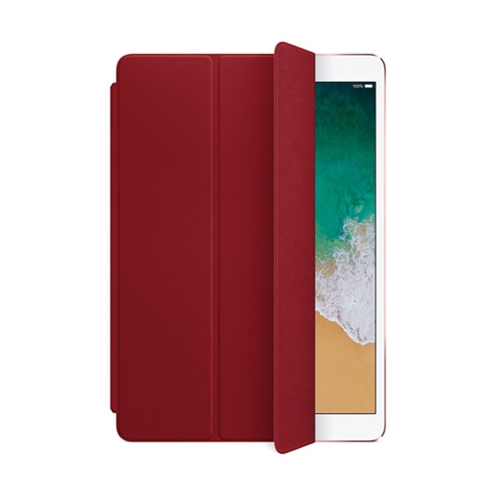 Чохол Apple Leather Smart Cover for iPad Pro 10.5" Red - ціна, характеристики, відгуки, розстрочка, фото 2