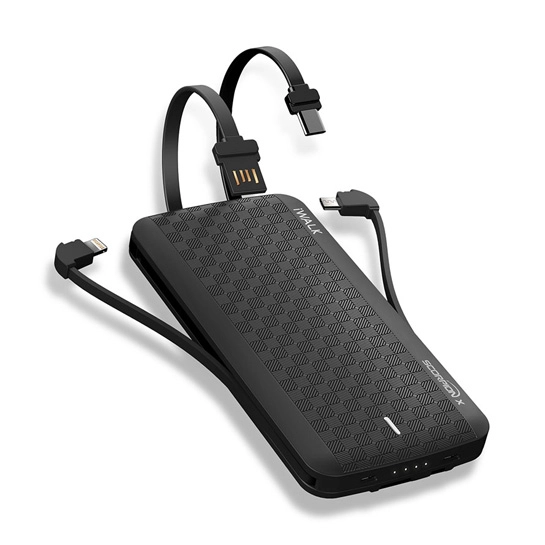 Зовнішній акумулятор iWalk Scorpion 12000mAh Black