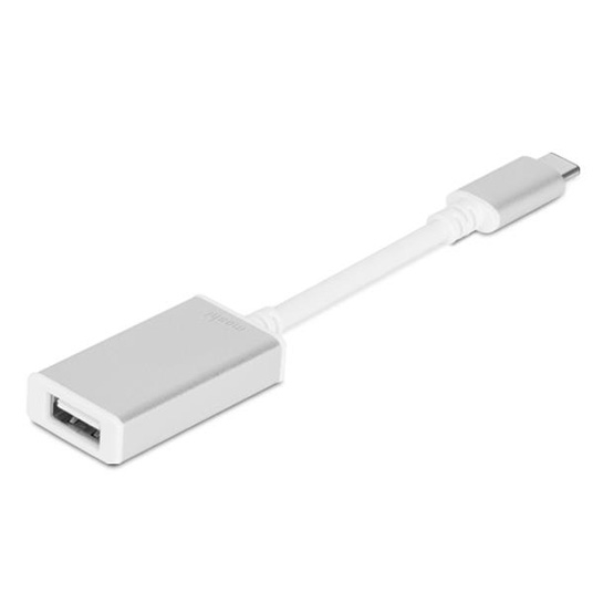 Перехідник Moshi USB-C to USB Adapter Silver - ціна, характеристики, відгуки, розстрочка, фото 2