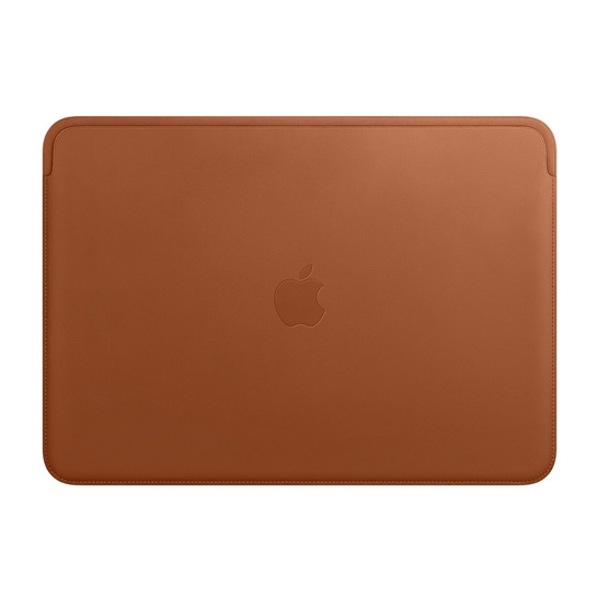 Чехол Apple Leather Sleeve Case for MacBook Pro 13" Saddle Brown