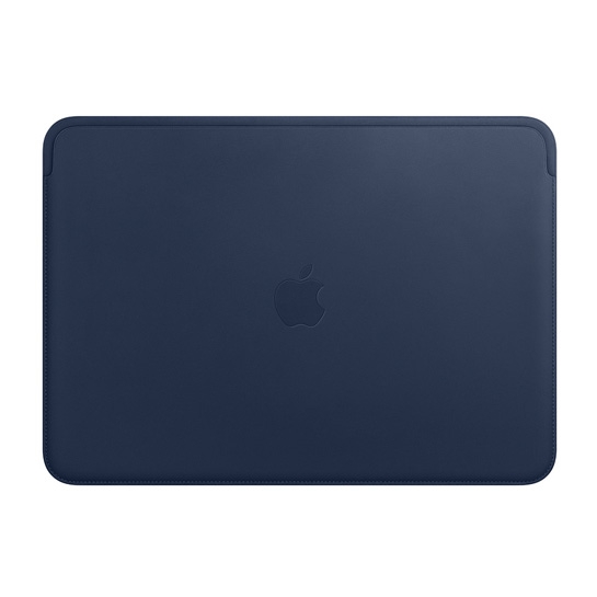 Чехол Apple Leather Sleeve Case for MacBook Pro 13" Midnight Blue - цена, характеристики, отзывы, рассрочка, фото 1