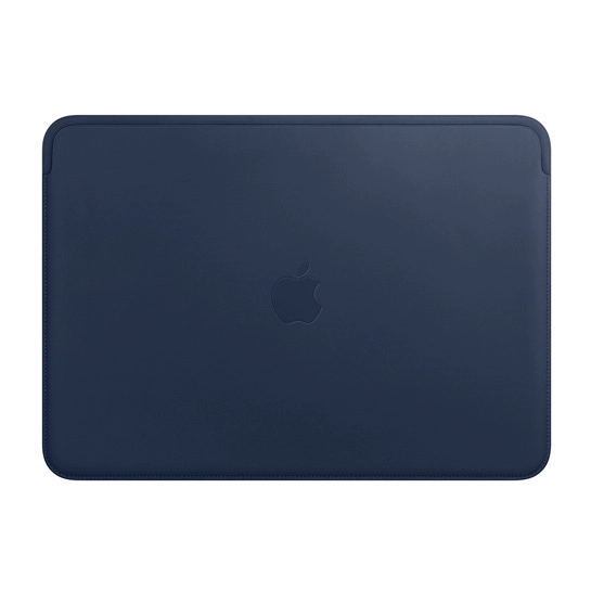 Чехол Apple Leather Sleeve Case for MacBook Pro 13" Midnight Blue