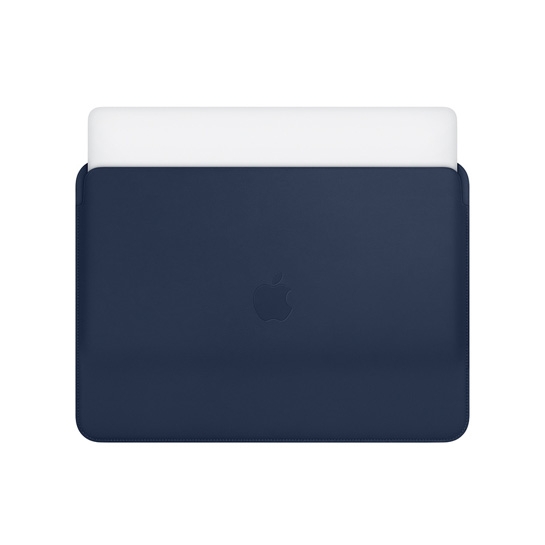 Чохол Apple Leather Sleeve Case for MacBook Pro 13" Midnight Blue - ціна, характеристики, відгуки, розстрочка, фото 3