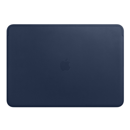 Чехол Apple Leather Sleeve Case for MacBook Pro 15" Midnight Blue