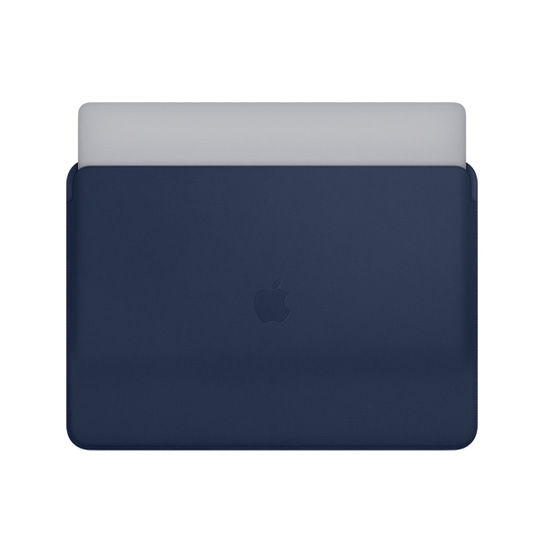 Чохол Apple Leather Sleeve Case for MacBook Pro 15" Midnight Blue - ціна, характеристики, відгуки, розстрочка, фото 4