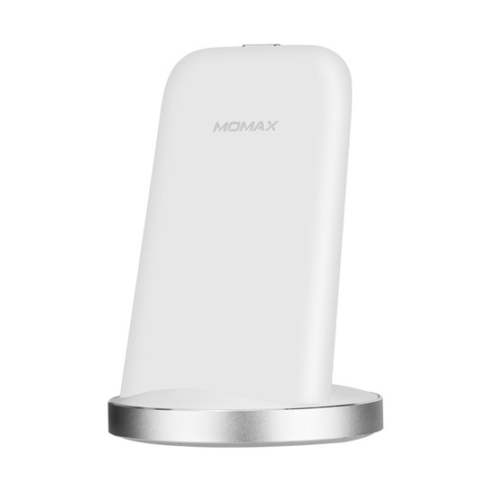 Бездротовий зарядний пристрій Momax Q.Dock2 Fast Wireless Charger White* - цена, характеристики, отзывы, рассрочка, фото 1