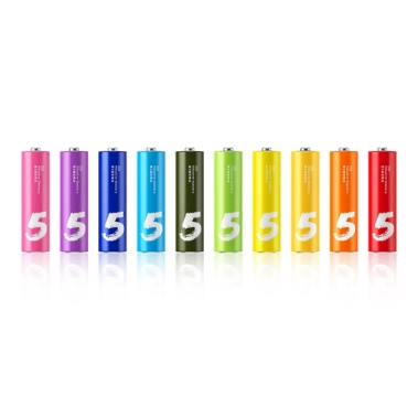 Батарейки Xiaomi Mi Rainbow AA Batteries 10 шт