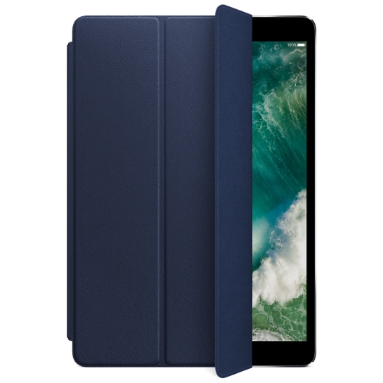 Чохол Apple Leather Smart Cover for iPad Pro 10.5" Midnight Blue - ціна, характеристики, відгуки, розстрочка, фото 3