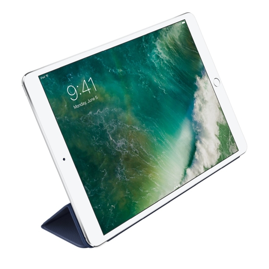 Чохол Apple Leather Smart Cover for iPad Pro 10.5" Midnight Blue - ціна, характеристики, відгуки, розстрочка, фото 4