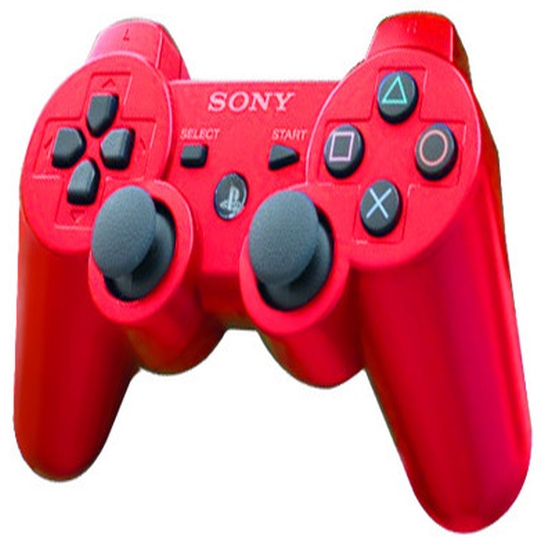 Джойстик PS3 DualShock Deep Red - ціна, характеристики, відгуки, розстрочка, фото 2