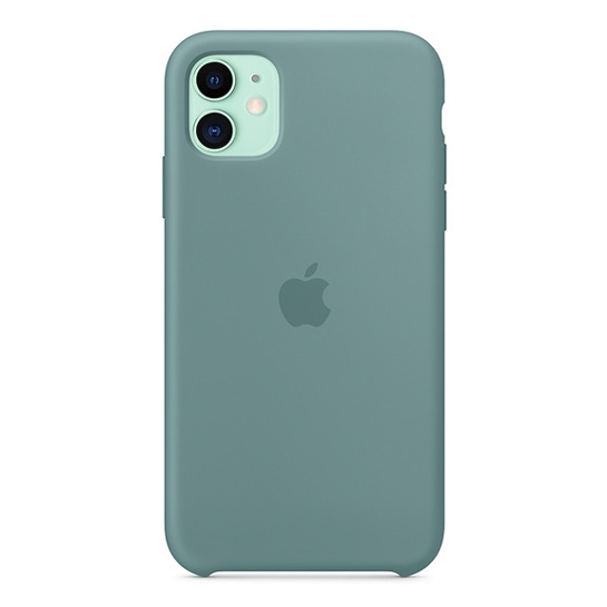 Чохол Apple Silicone Case for iPhone 11 Cactus - ціна, характеристики, відгуки, розстрочка, фото 1
