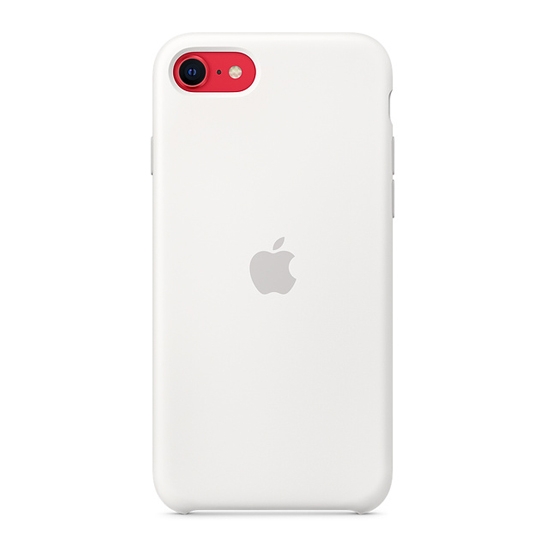 Чохол Apple Silicone Case for iPhone SE 2020 White - ціна, характеристики, відгуки, розстрочка, фото 3