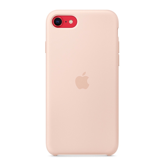 Чохол Apple Silicone Case for iPhone SE 2020 Pink Sand - ціна, характеристики, відгуки, розстрочка, фото 3