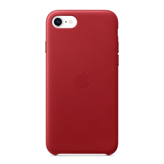 Чохол Apple Leather Case for iPhone SE 2020 (PRODUCT) RED - ціна, характеристики, відгуки, розстрочка, фото 1