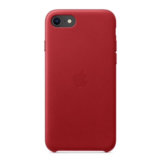 Чохол Apple Leather Case for iPhone SE 2020 (PRODUCT) RED - ціна, характеристики, відгуки, розстрочка, фото 2