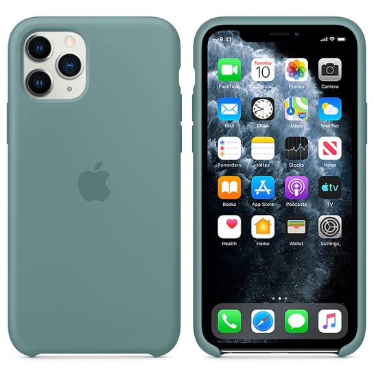 Чехол Apple Silicone Case for iPhone 11 Pro Cactus - цена, характеристики, отзывы, рассрочка, фото 3