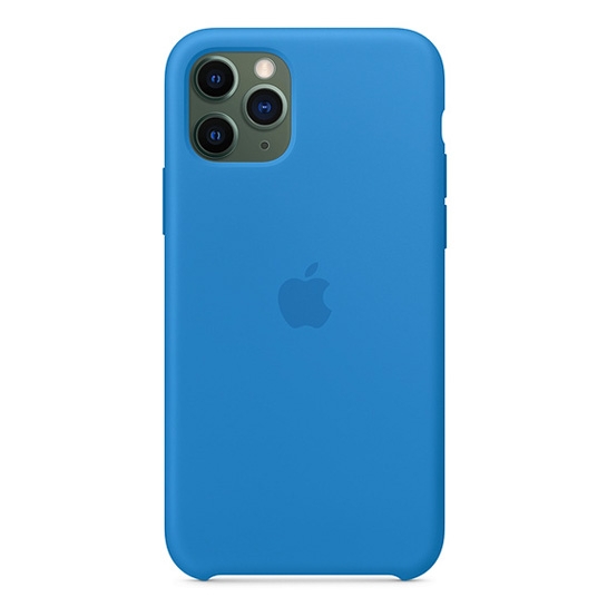 Чохол Apple Silicone Case for iPhone 11 Pro Surf Blue - цена, характеристики, отзывы, рассрочка, фото 1