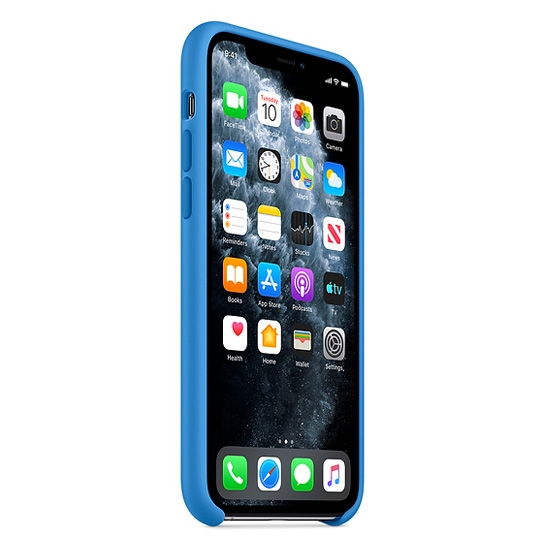Чехол Apple Silicone Case for iPhone 11 Pro Surf Blue - цена, характеристики, отзывы, рассрочка, фото 2
