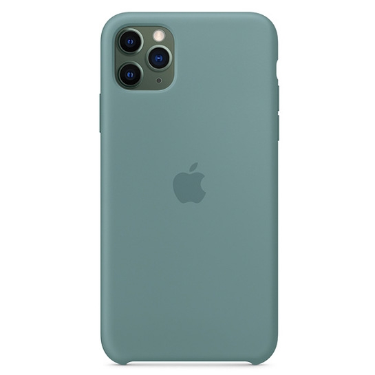 Чехол Apple Silicone Case for iPhone 11 Pro Max Cactus - цена, характеристики, отзывы, рассрочка, фото 1