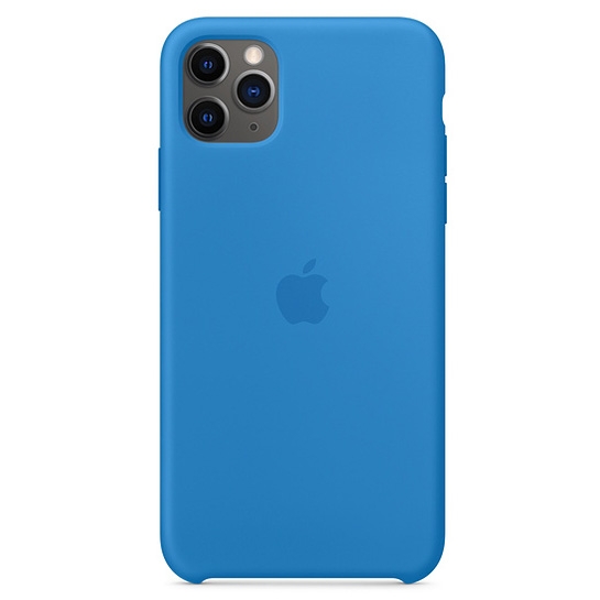 Чохол Apple Silicone Case for iPhone 11 Pro Max Surf Blue - ціна, характеристики, відгуки, розстрочка, фото 1
