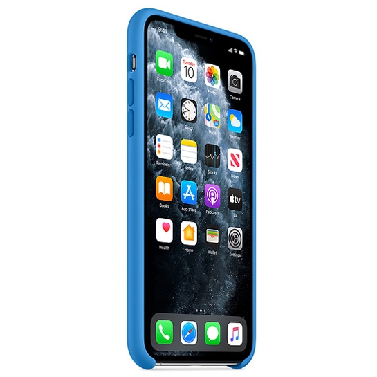 Чехол Apple Silicone Case for iPhone 11 Pro Max Surf Blue - цена, характеристики, отзывы, рассрочка, фото 2