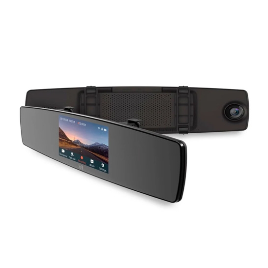 Відеореєстратор YI Mirror Dash Camera Black - ціна, характеристики, відгуки, розстрочка, фото 1