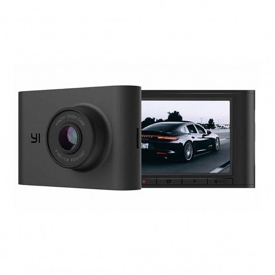 Відеореєстратор YI Dash Cam Nightscape Black - ціна, характеристики, відгуки, розстрочка, фото 1