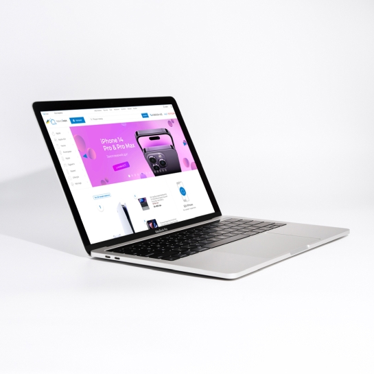 Б/У Ноутбук Apple MacBook Pro 13" 128GB Retina Silver with Touch Bar 2019 (5+) - ціна, характеристики, відгуки, розстрочка, фото 2
