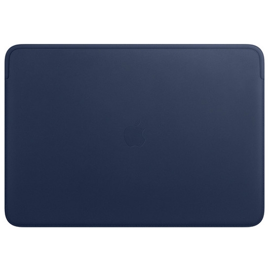 Чохол Apple Leather Sleeve Case for MacBook Pro 16" Midnight Blue - ціна, характеристики, відгуки, розстрочка, фото 1