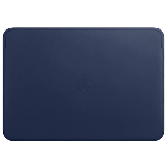Чехол Apple Leather Sleeve Case for MacBook Pro 16" Midnight Blue