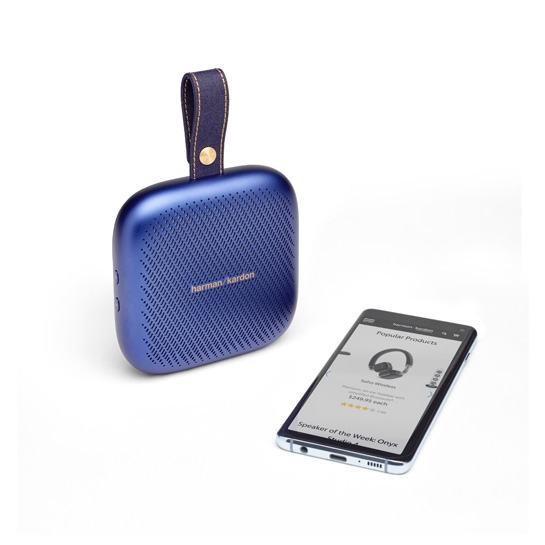 Портативна акустика Harman Kardon NEO Portable Bluetooth Speaker Midnight Blue - ціна, характеристики, відгуки, розстрочка, фото 4