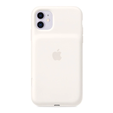 Чохол Apple Smart Battery Case for iPhone 11 Soft White - цена, характеристики, отзывы, рассрочка, фото 1
