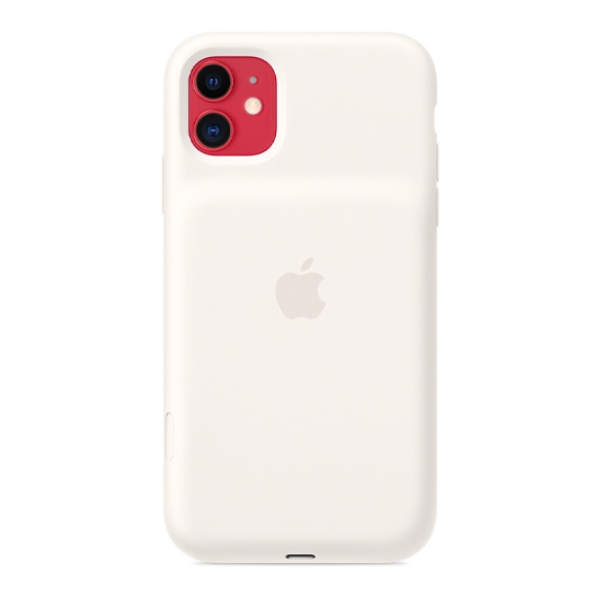 Чохол Apple Smart Battery Case for iPhone 11 Soft White - ціна, характеристики, відгуки, розстрочка, фото 2