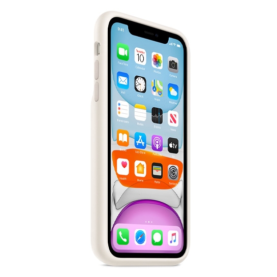 Чехол Apple Smart Battery Case for iPhone 11 Soft White - цена, характеристики, отзывы, рассрочка, фото 4