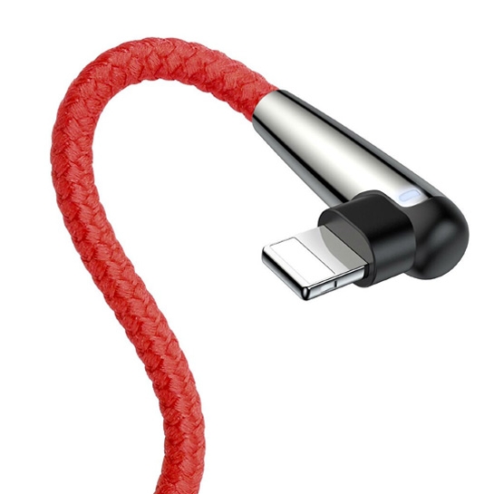Кабель Baseus MVP Mobile Game Lightning to USB Cable Red - ціна, характеристики, відгуки, розстрочка, фото 2