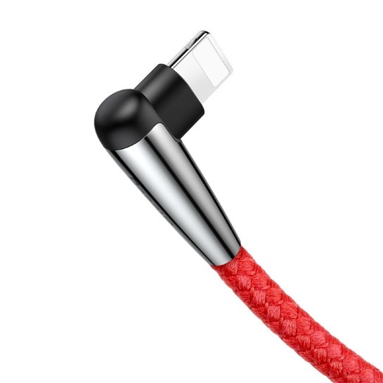 Кабель Baseus MVP Mobile Game Lightning to USB Cable Red - ціна, характеристики, відгуки, розстрочка, фото 3