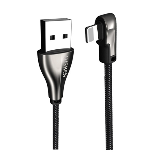 Кабель Wsken Diamond Lightning to USB Cable L-Type (2m) Black