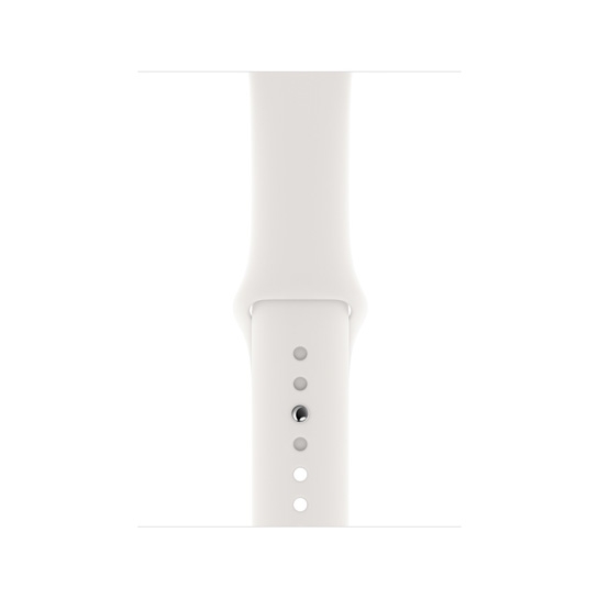 Смарт-часы Apple Watch Series 4 + LTE 40mm Stainless Steel Case with White Sport Band - Дисконт - цена, характеристики, отзывы, рассрочка, фото 3