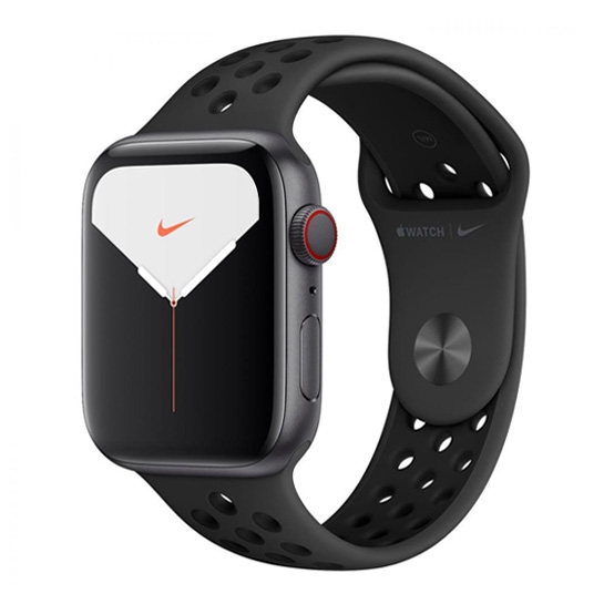 Смарт-часы Apple Watch Series 5 Nike+ LTE 44mm Space Gray Aluminum with Anthracite/Black Sport Band - цена, характеристики, отзывы, рассрочка, фото 1