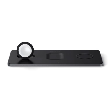 Беспроводное зарядное устройство Satechi Trio Wireless Charging Pad Space Grey - цена, характеристики, отзывы, рассрочка, фото 1