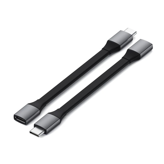 Кабель Satechi Type-C Extension Charging Cable For Apple Watch Space Gray (0.13 m) - ціна, характеристики, відгуки, розстрочка, фото 4