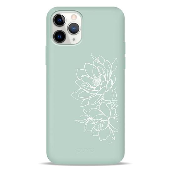 Чохол Pump Silicone Minimalistic Case for iPhone 11 Pro Floral # - цена, характеристики, отзывы, рассрочка, фото 1
