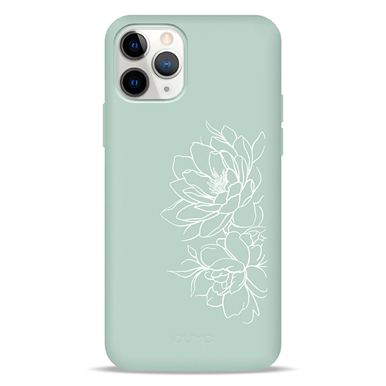Чехол Pump Silicone Minimalistic Case for iPhone 11 Pro Floral #